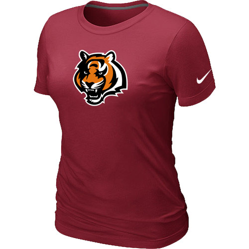 Nike Cincinnati Bengals Women's Team Logo NFL T-Shirt - Red